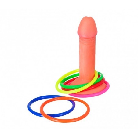 748973 Jeu lancer d’anneau sur cible phallique enterrement de vie de jeune fille