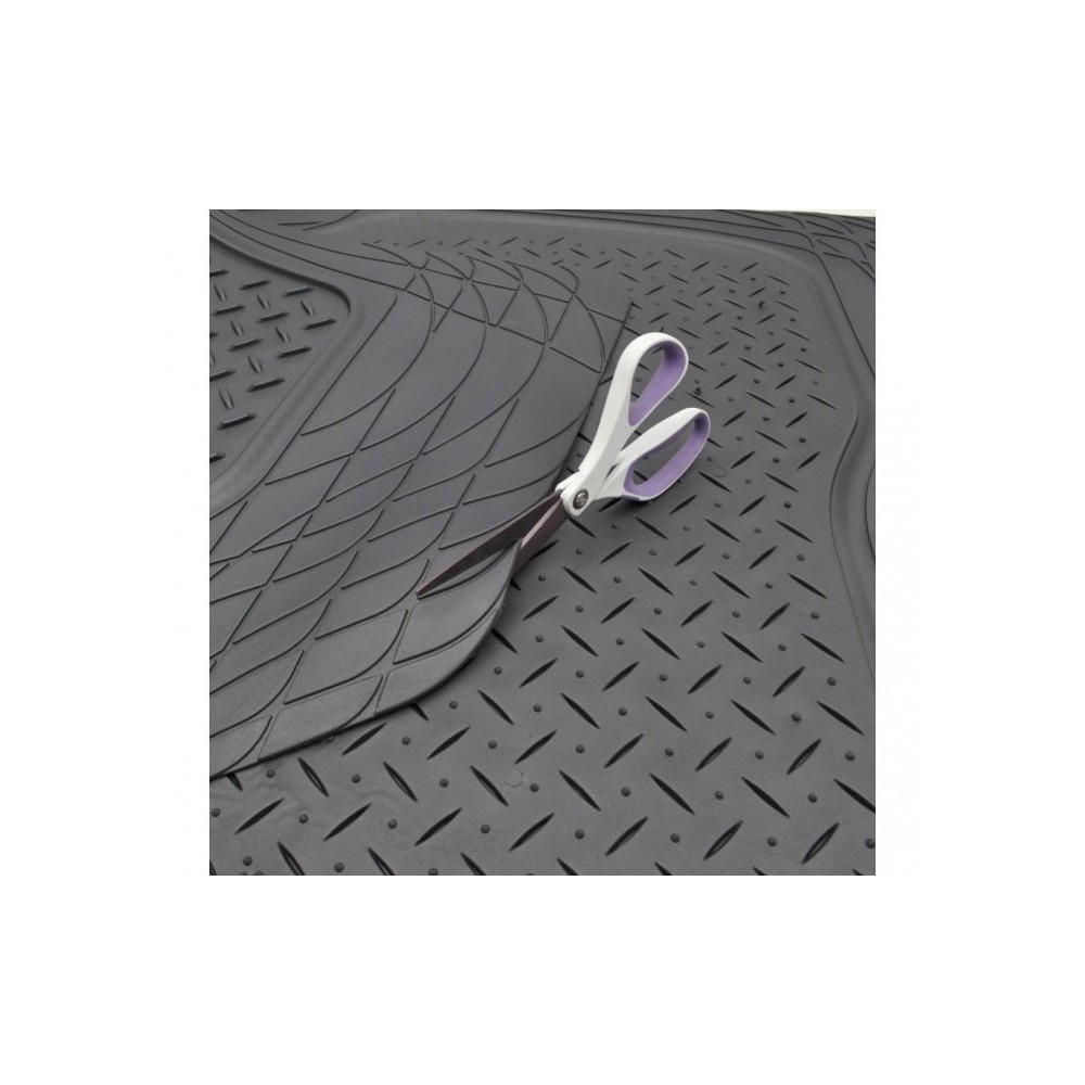 36481 Tapis de coffre de voiture universel en caoutchouc 140x108 cm découpable