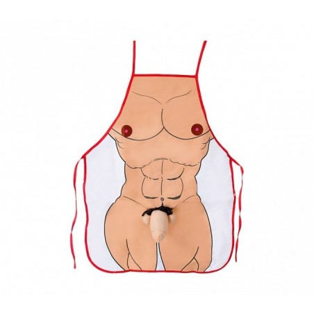 748985 Idée de cadeau tablier homme sexy avec pénis en peluche et en relief