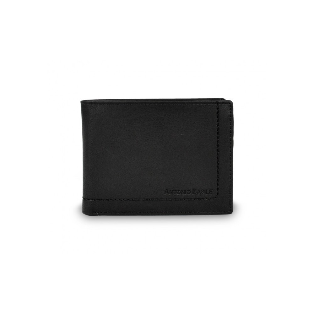 Portefeuille pour hommes 8806-PSB25 en cuir ANTONIO BASILE avec portemonnaie