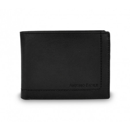 Portefeuille pour hommes 8806-PSB25 en cuir ANTONIO BASILE avec portemonnaie