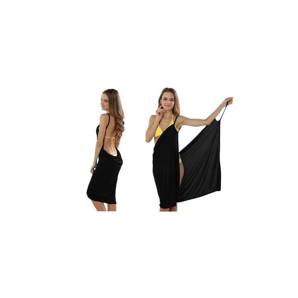 Sarong paréo Cover Up Bikini Wrap robe de maillot de bain convertible