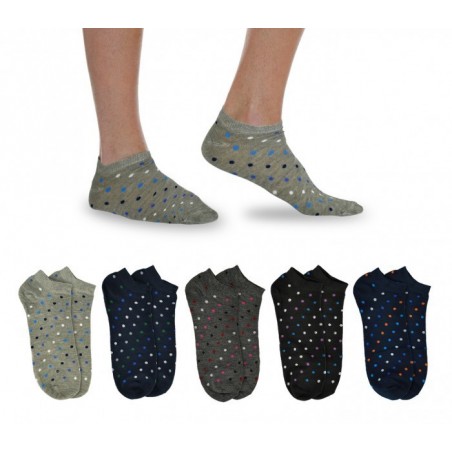 Pack de 12 paires de soquettes chaussettes homme H-211 mod. BALL TU 40/46