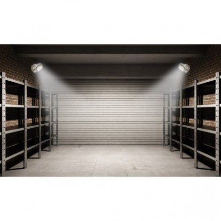 Lumière lampe - capteur de mouvement de rotation - 7 LED - rotation á 360º