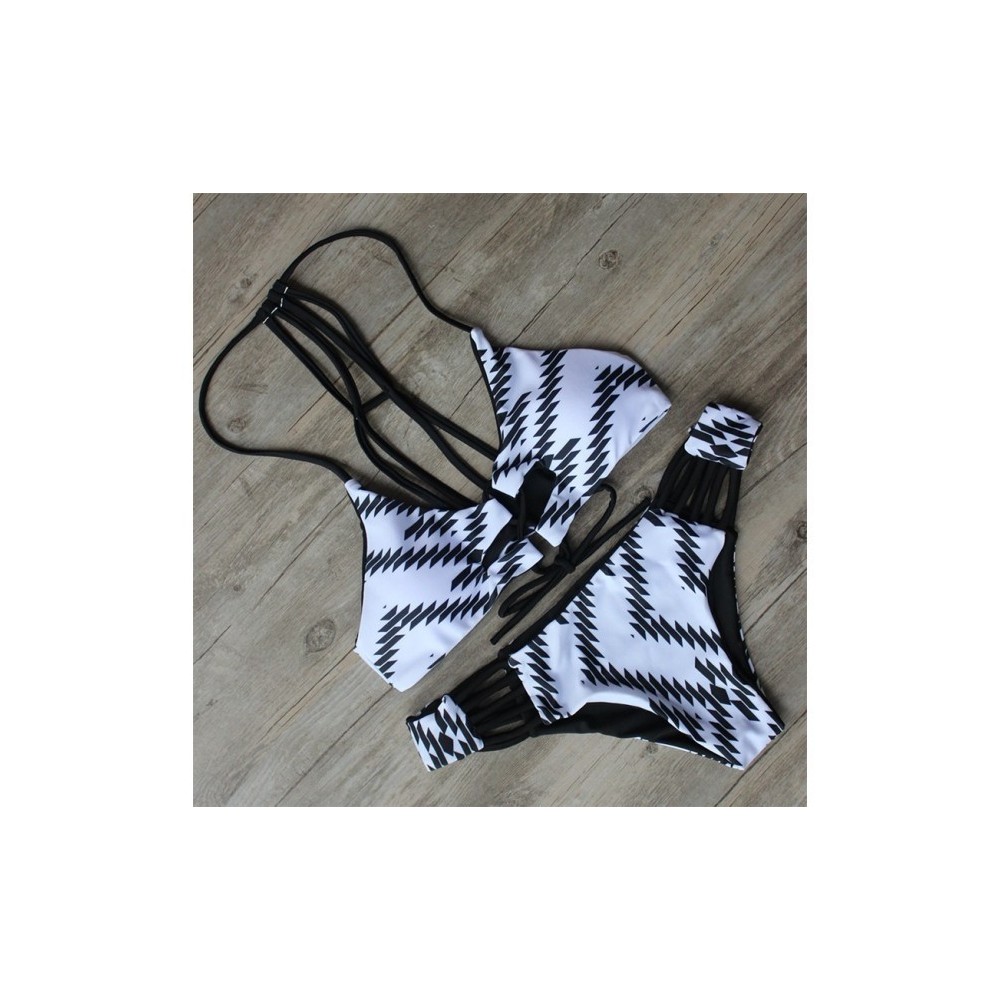 Maillot de bain Bikini modèle Kamala fantaisie ethnique by MWS AHEAD