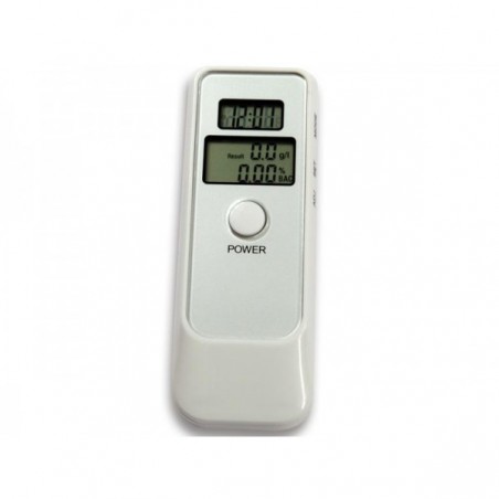 Alcootest portable LCD double affichage numérique avec horloge blanche