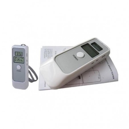 Alcootest portable LCD double affichage numérique avec horloge blanche