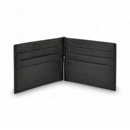 Porte-cartes de crédit PIERRE CARDIN vrai cuir 8858 TILAK07 avec pince à billet