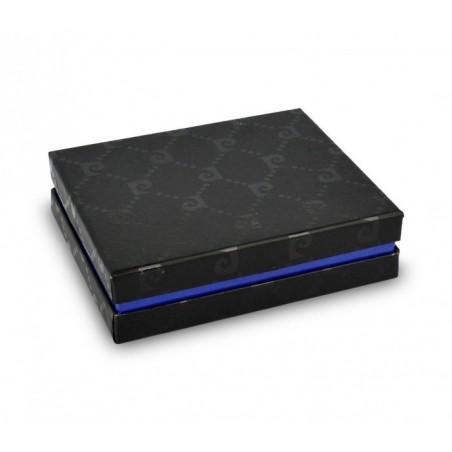 Porte-cartes de crédit PIERRE CARDIN vrai cuir 8858 TILAK07 avec pince à billet