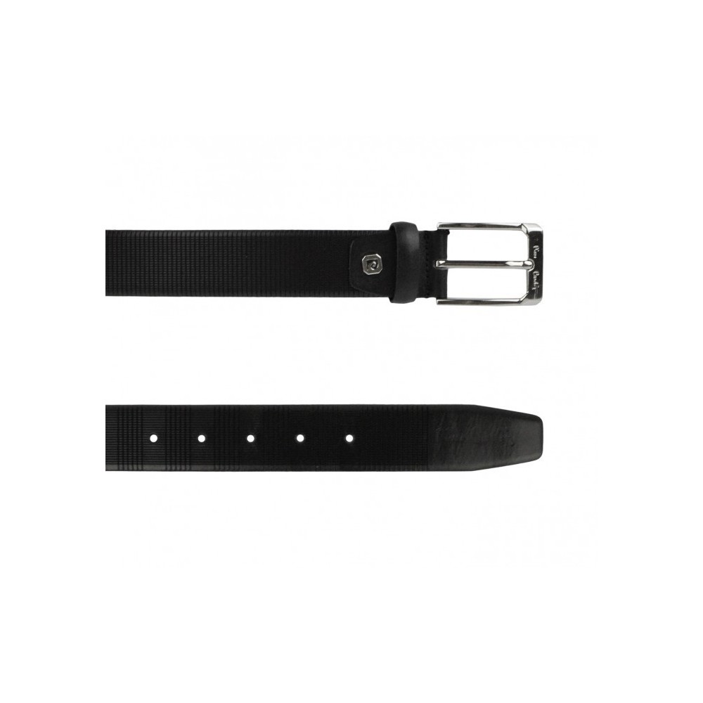 Ceinture pour homme 8005 en vrai cuir PIERRE CARDIN avec boucle en acier poli