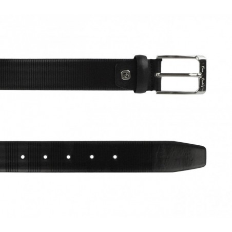 Ceinture pour homme 8005 en vrai cuir PIERRE CARDIN avec boucle en acier poli