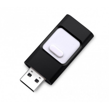 Clef USB 3 en 1 connecteurs ligntning micro usb 16Go flash drive storage Clef USB 3 en 1 connecteurs ligntning micro usb 16Go flash drive storage