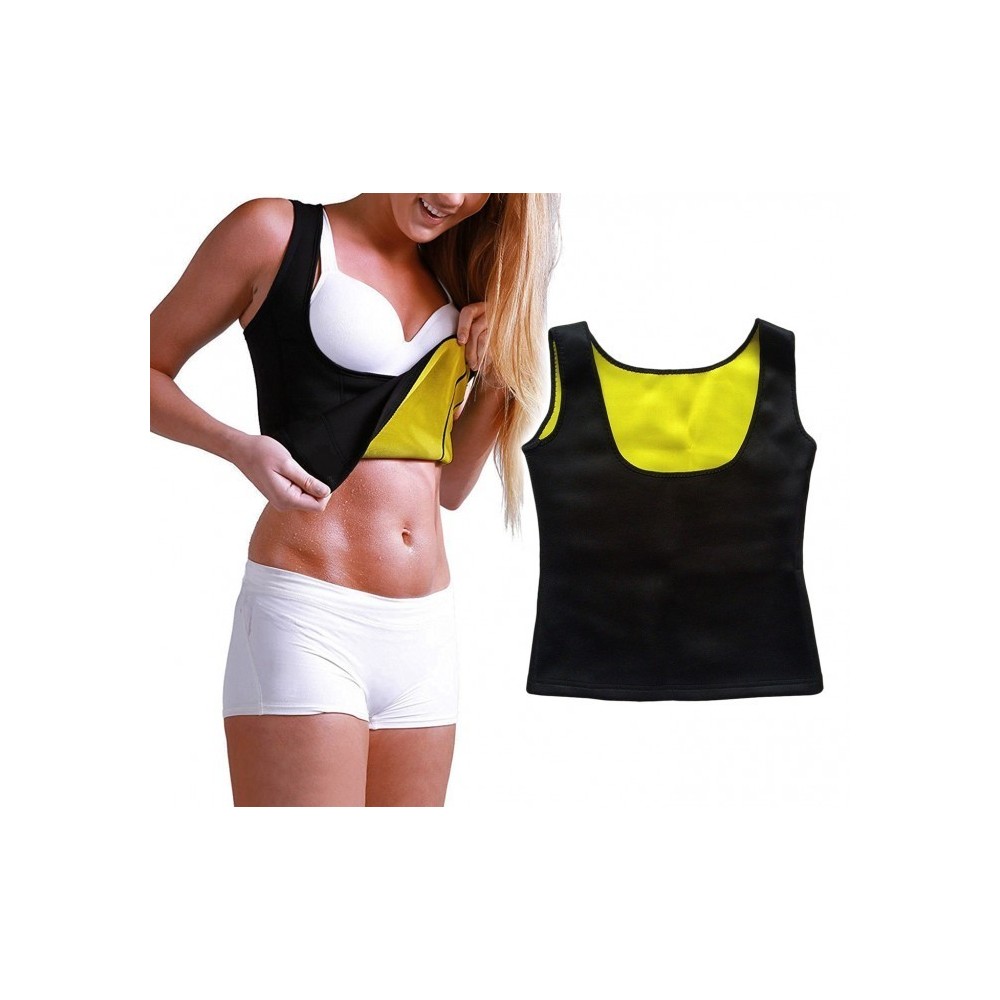 Débardeur fitness pour femme 302333 effet amincissant et push-up du S au XXL