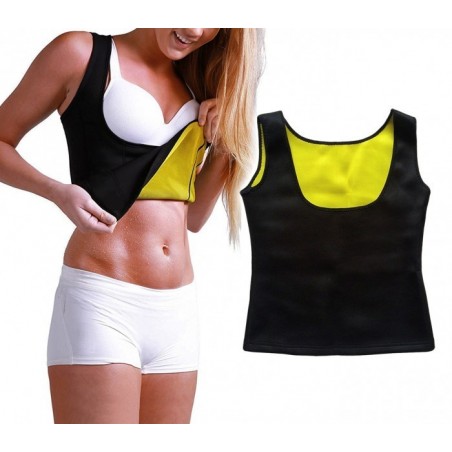 Débardeur fitness pour femme 302333 effet amincissant et push-up du S au XXL Débardeur fitness pour femme 302333 effet amincissant et push-up du S au XXL
