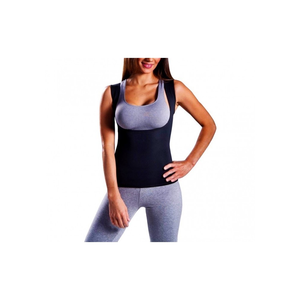 Débardeur fitness pour femme 302333 effet amincissant et push-up du S au XXL