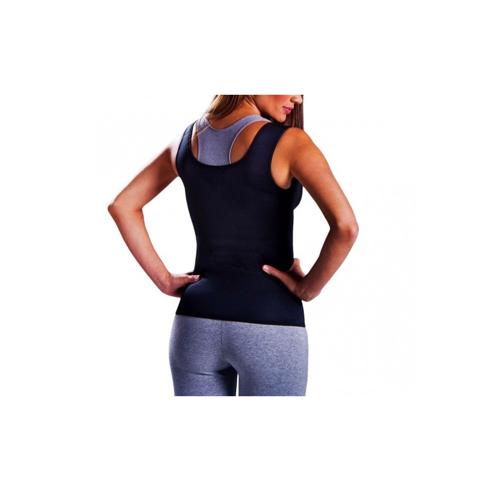 Débardeur fitness pour femme 302333 effet amincissant et push-up du S au XXL