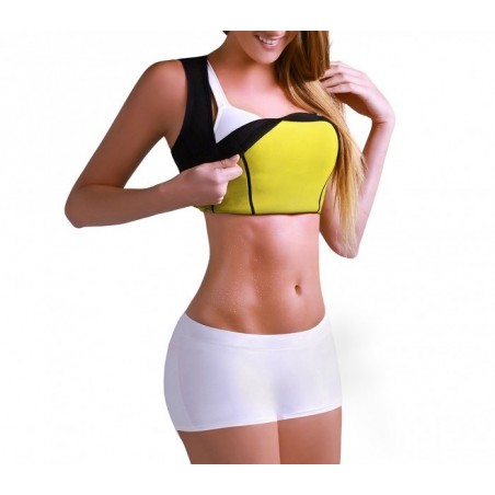 Débardeur fitness pour femme 302333 effet amincissant et push-up du S au XXL Débardeur fitness pour femme 302333 effet amincissant et push-up du S au XXL