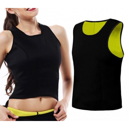 Débardeur fitness pour femme 302445 effet amincissant et minceur du S au XXL Débardeur fitness pour femme 302445 effet amincissant et minceur du S au XXL