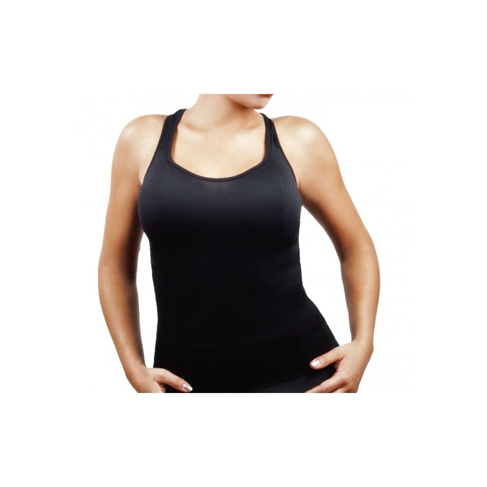 Débardeur fitness pour femme 302445 effet amincissant et minceur du S au XXL