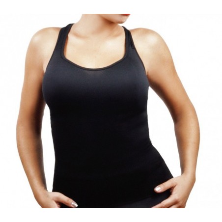 Débardeur fitness pour femme 302445 effet amincissant et minceur du S au XXL Débardeur fitness pour femme 302445 effet amincissant et minceur du S au XXL