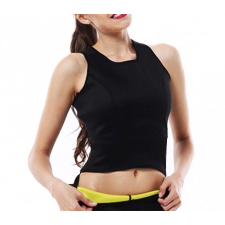 Débardeur fitness pour femme 302445 effet amincissant et minceur du S au XXL Débardeur fitness pour femme 302445 effet amincissant et minceur du S au XXL