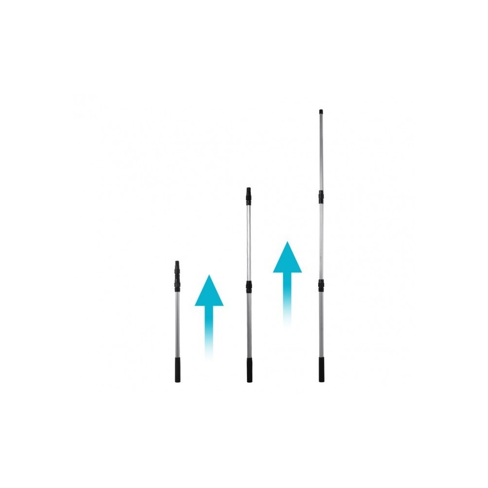 Euisette de pêche télescopique 8094476 manche réglable en aluminium 235 cm