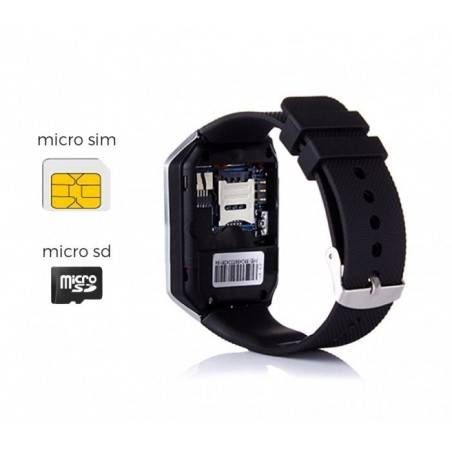 Smartwatch bluetooth 11010 avec sim display hd compatible avec Android et ios