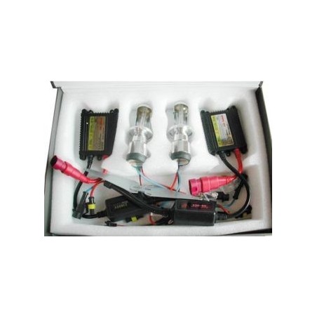 Kit lumières xenon + tableau slim h4 6000k 12v 