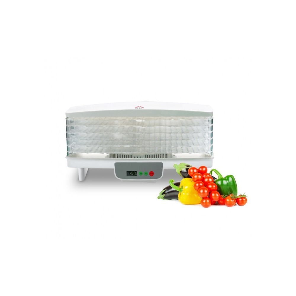 FD1078 Déshydrateur à fruits et légumes professionnel avec plateaux rotatif 360°