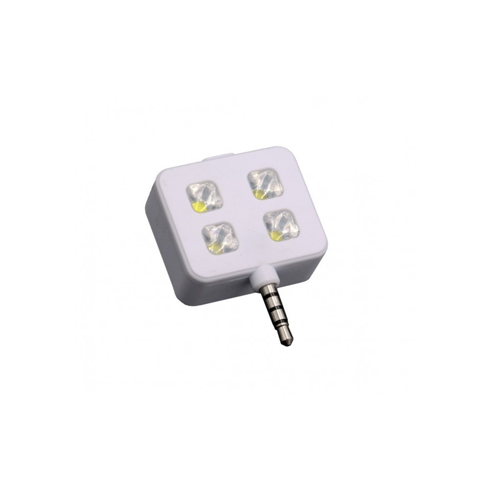 221791 Mini Flash à 4 LED pour selfies compatibles avec Samsung et Apple