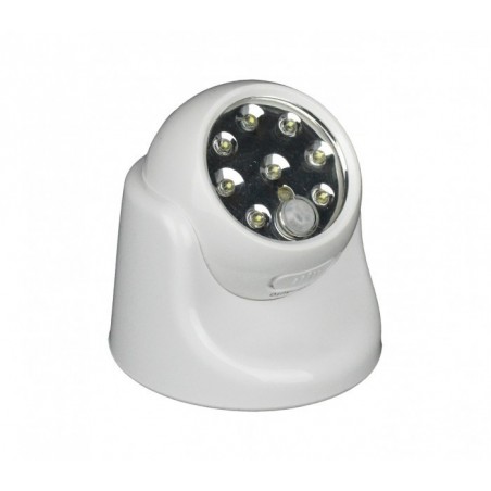 341780 Spot 8 LED 360 degrés à détecteur de mouvement avec bouton ON-OFF