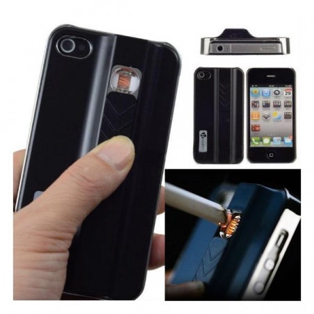 Coque - Couverture pour Iphone 4 / 4S / 5 / 5s  avec briquet intégré