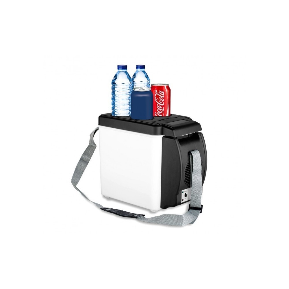 203002 Frigo portable pour voiture 2 en 1 chaud et froid de 6L alimentation 12V