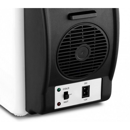 203002 Frigo portable pour voiture 2 en 1 chaud et froid de 6L alimentation 12V