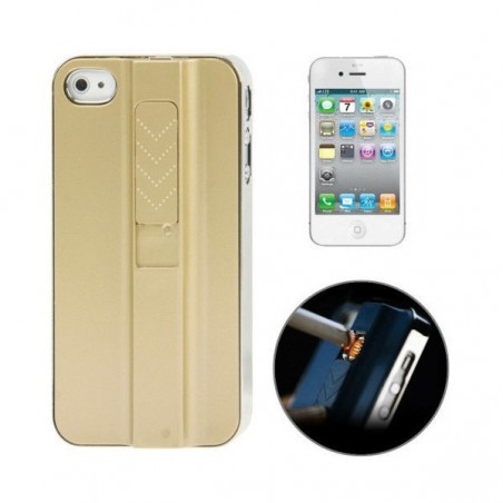 Coque - Couverture pour Iphone 4 / 4S / 5 / 5s  avec briquet intégré