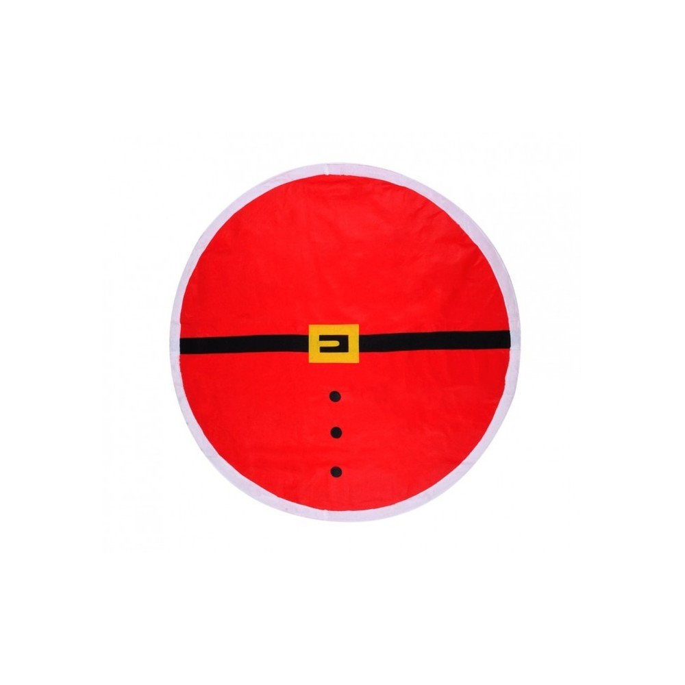 3035 Nappe de table de Noël ronde diamètre de 143 cm avec motif de Père Noël