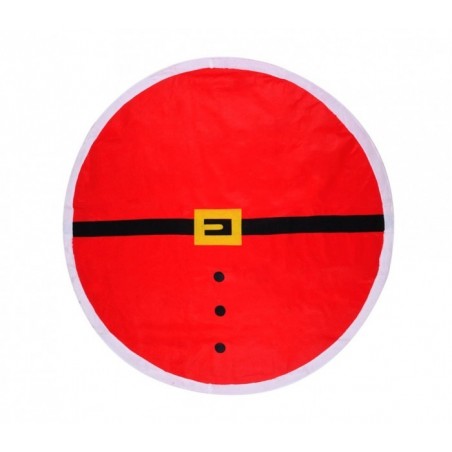 3035 Nappe de table de Noël ronde diamètre de 143 cm avec motif de Père Noël