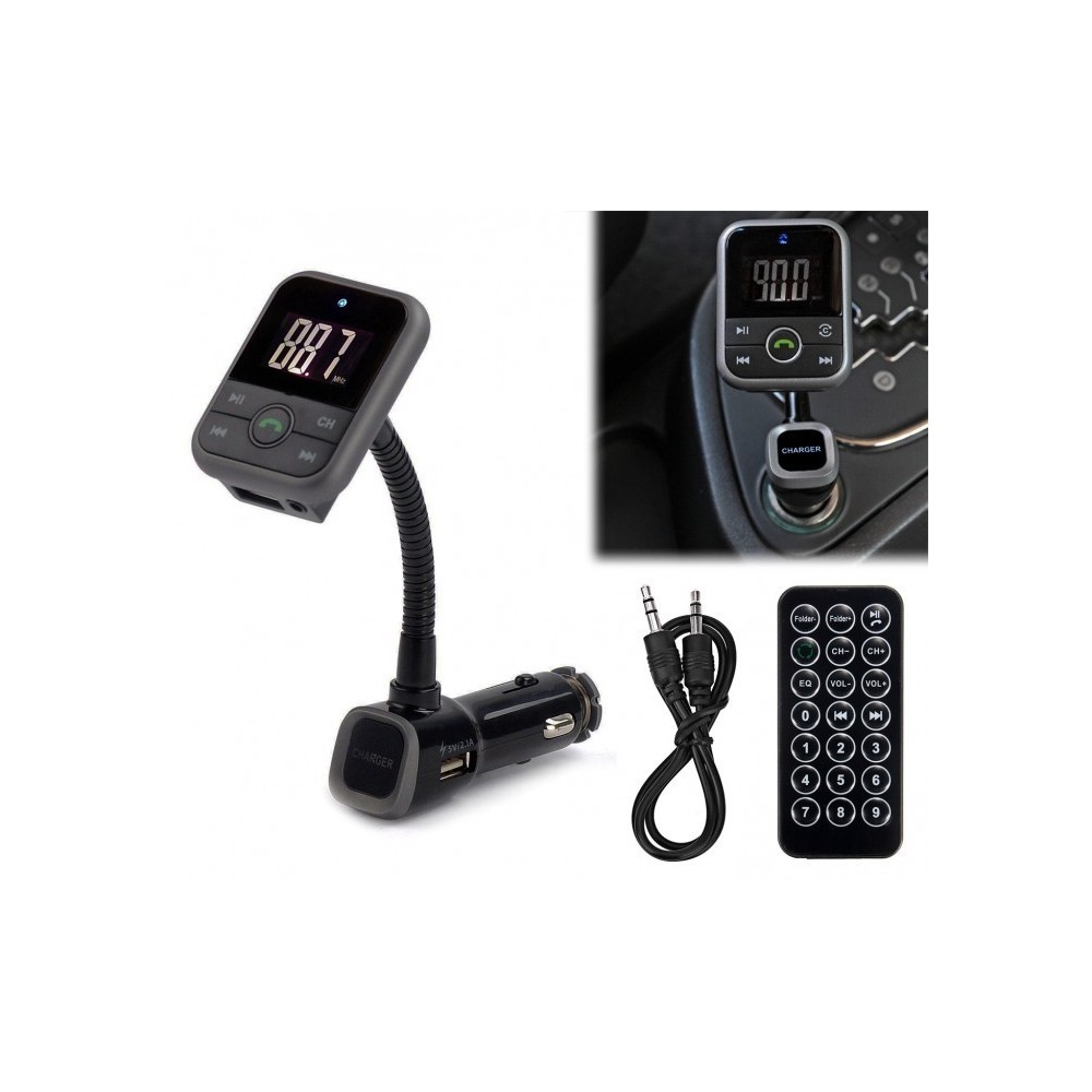 Kit bluetooth MAINS LIBRES libre appels et lecture mp3 entrée USB et carte sd