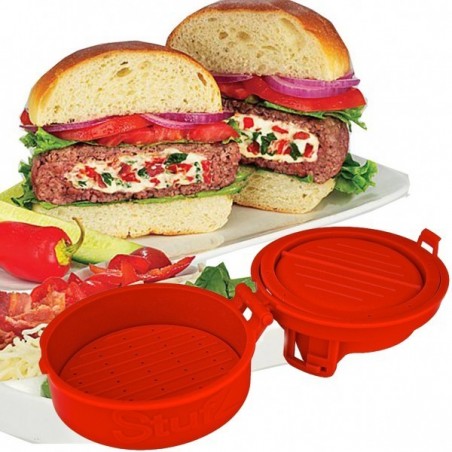 Molde para hamburguesa normal o rellena