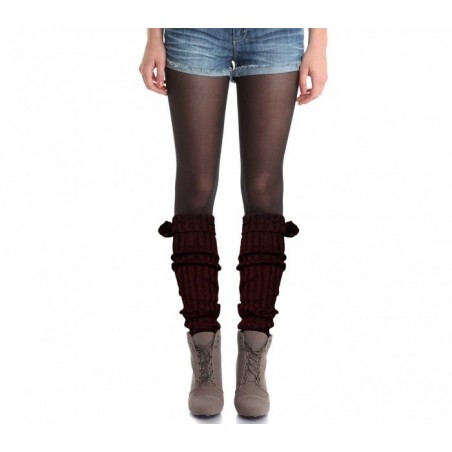 Paquet de 4 jambières à pompom - femme - Vêtements pour enfants