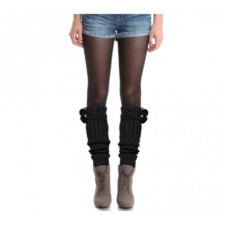 Paquet de 4 jambières à pompom - femme - Vêtements pour enfants