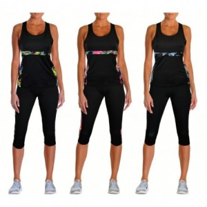 Ensemble de sport pour femmes GUINONE débardeur et leggings mollet en 3 couleurs