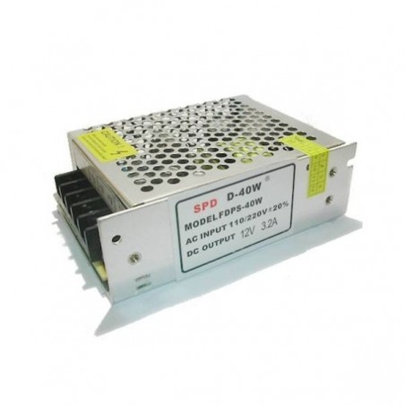 Chargeur stabilisé - 3 ampères à 12 volts - contre les surcharges