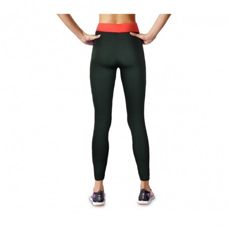 Leggings de sport KZ-311 pour les femmes avec des déchirure et des détails fluo 