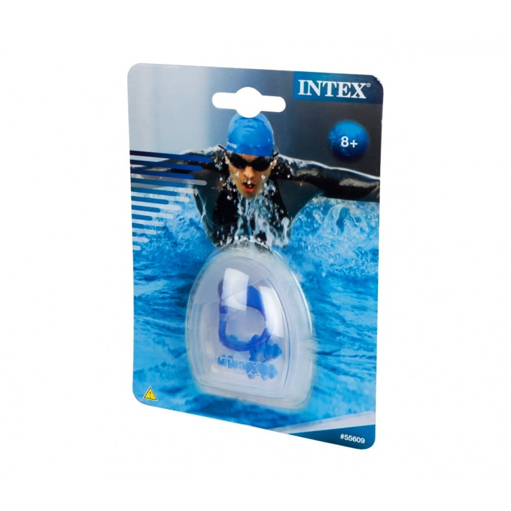 Set bouche oreilles et presse nez pour la natation 55609 INTEX seule mesure