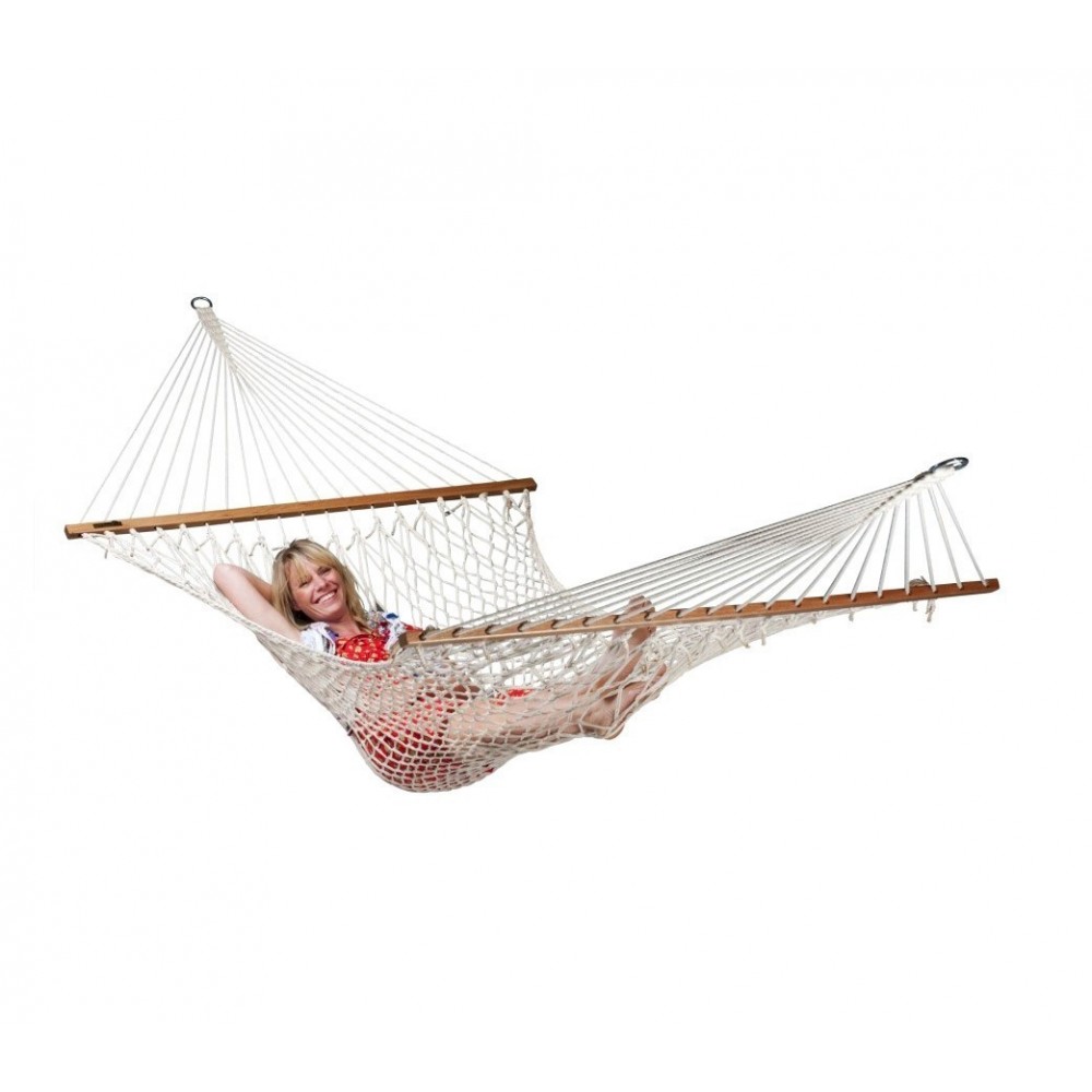 Hamac de jardin 276853 en tissu tissé 200 x 80 cm