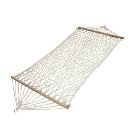 Hamac de jardin 276853 en tissu tissé 200 x 80 cm