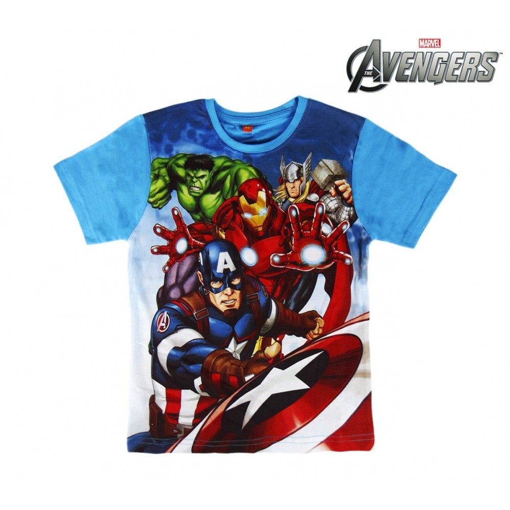  T-shirt enfant AVENGERS 2200001960 en coton taille de 6 à 10 ans