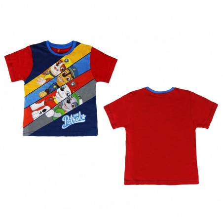 T-shirt enfant PAT PATROUILLE 2200001945 en coton de tailles 2 à 6 ans T-shirt enfant PAT PATROUILLE 2200001945 en coton de tailles 2 à 6 ans