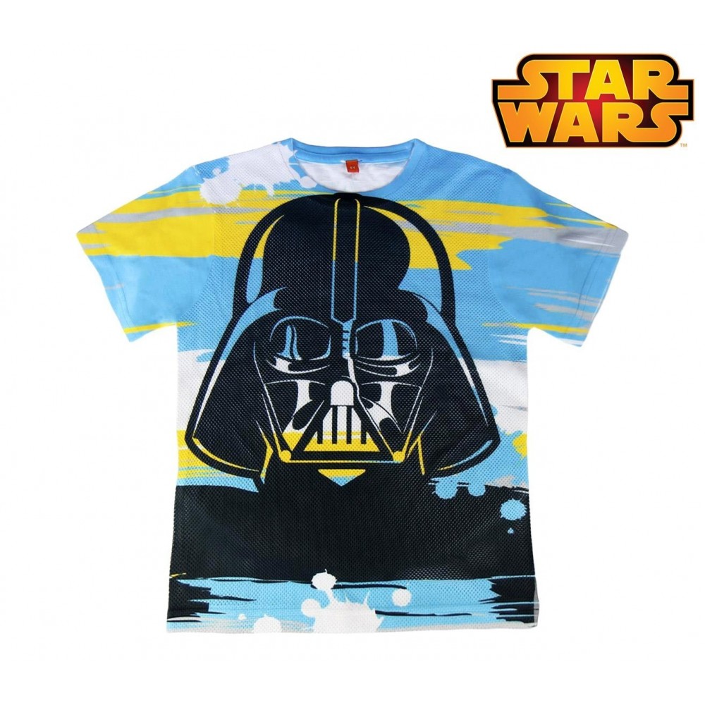 T-shirt enfant Dark Vador STAR WARS 2200001958 imprimé de 8 à 14 ans